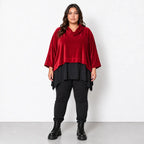 AKH Fashion · Überwurf · Fransi · 7011R · DarkRed