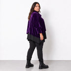 AKH Fashion · Überwurf · Fransi · 7011R · Purple