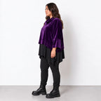 AKH Fashion · Überwurf · Fransi · 7011R · Purple