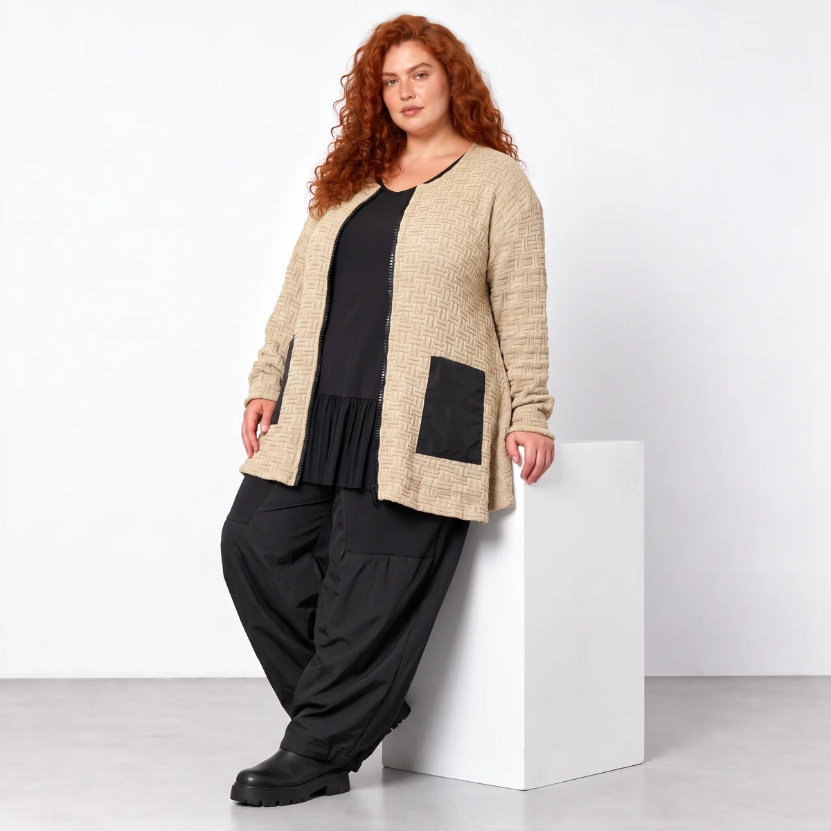 AKH Premium · Jacke · NobellKnit · 7288 · NobellBeige