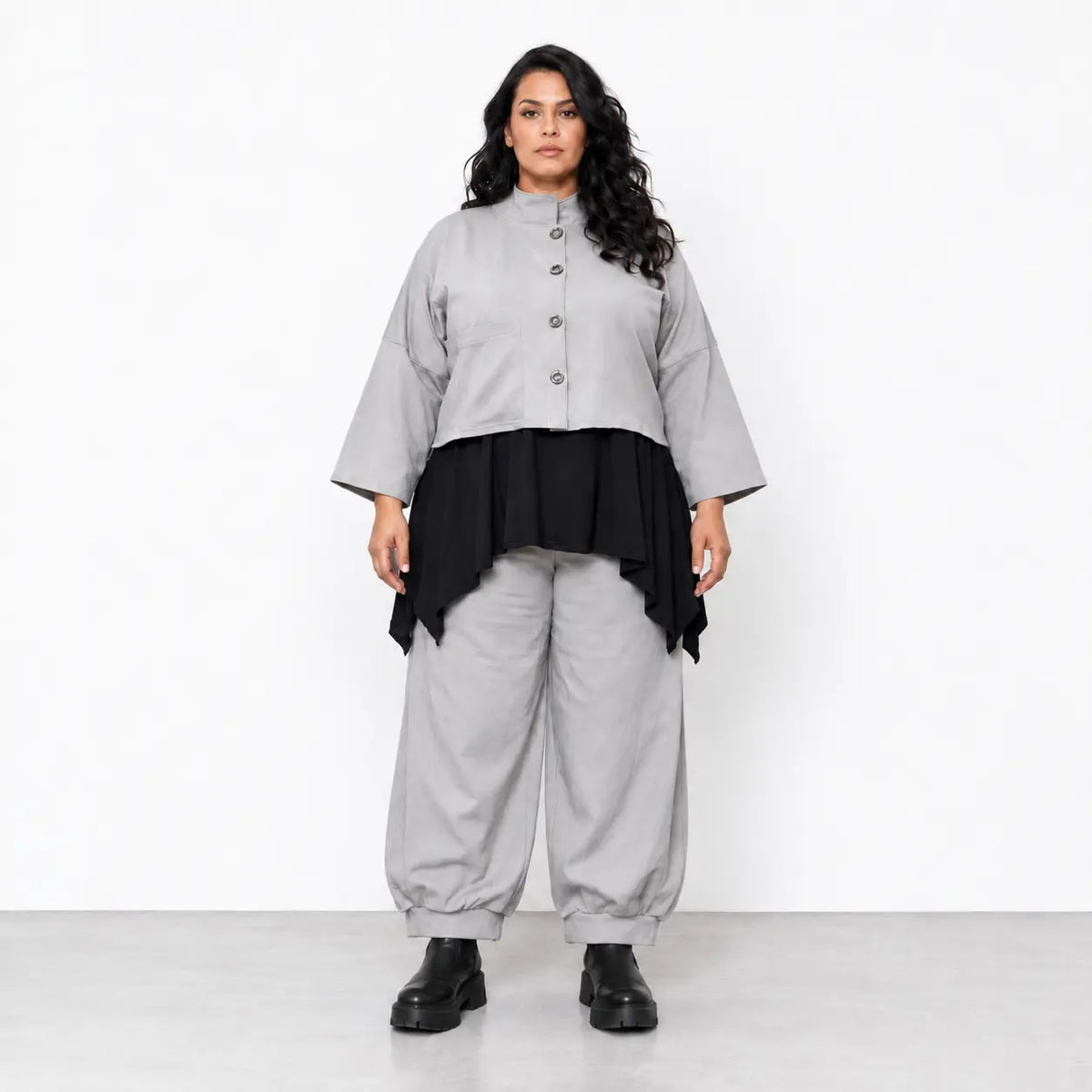 AKH Fashion · Hose · Tenim · 7160 · JeansGrey