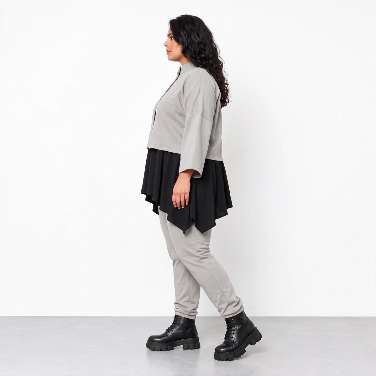 AKH Fashion · Hose · Tenim · 7183 · JeansGrey