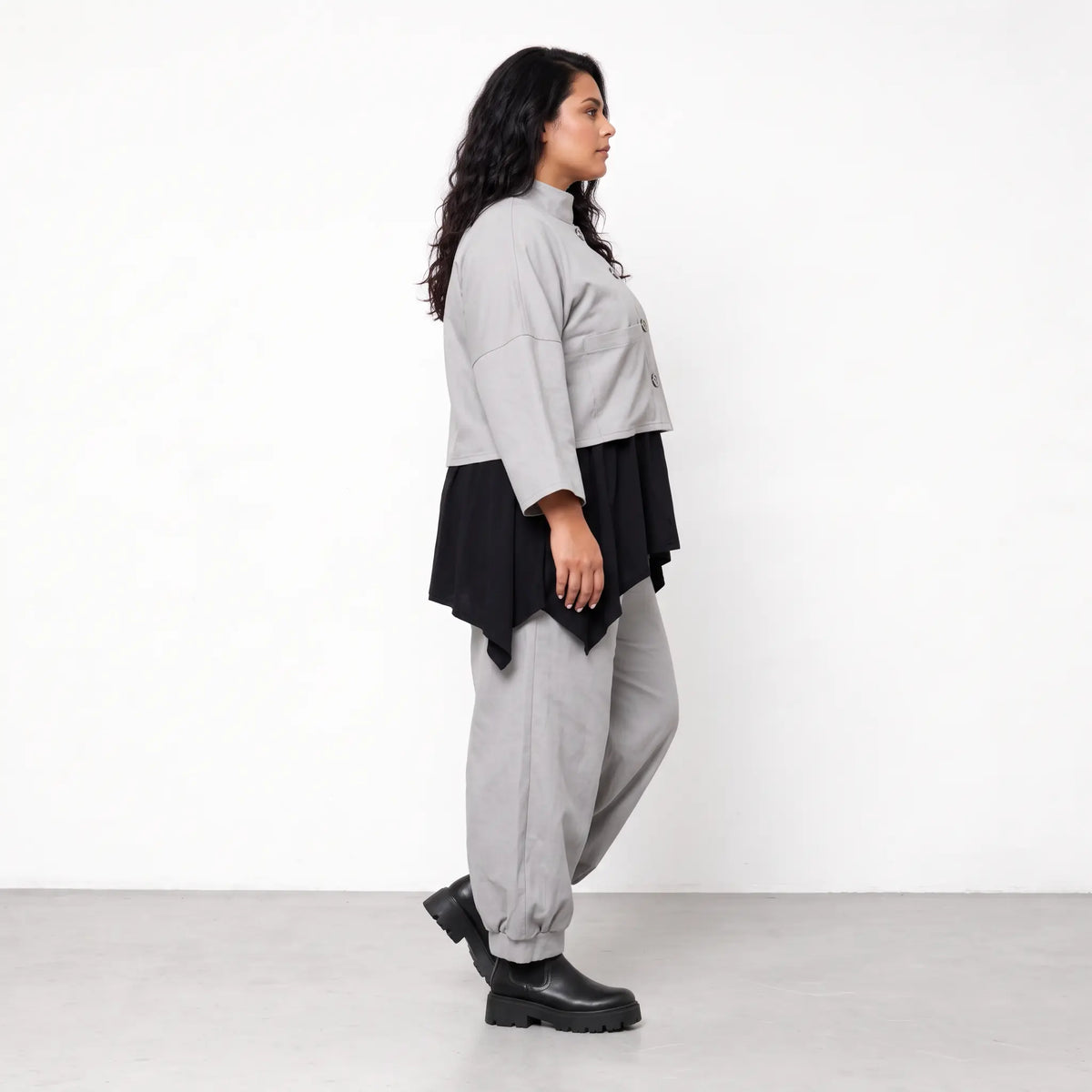AKH Fashion · Jacke · Tenim · 6929 · JeansGrey