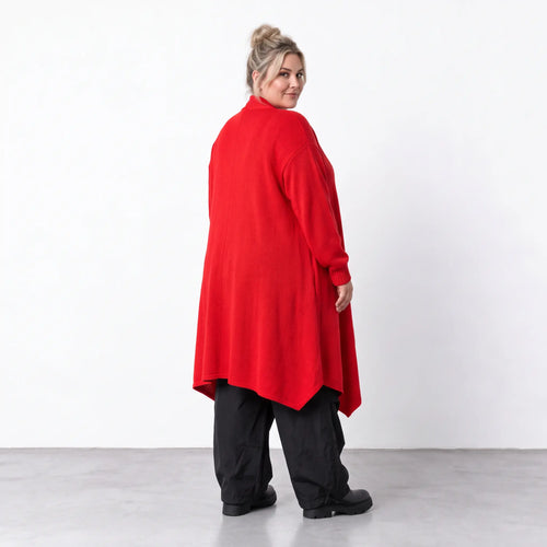 AKH Premium · Cardigan · Warmella · 2636 · CrimsonGlow