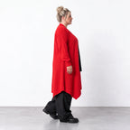 AKH Premium · Cardigan · Warmella · 2636 · CrimsonGlow