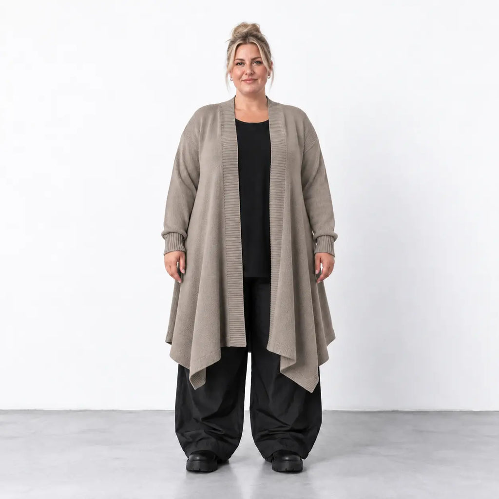 AKH Premium · Cardigan · Warmella · 2636 · Coffee