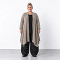AKH Premium · Cardigan · Warmella · 2636 · Coffee
