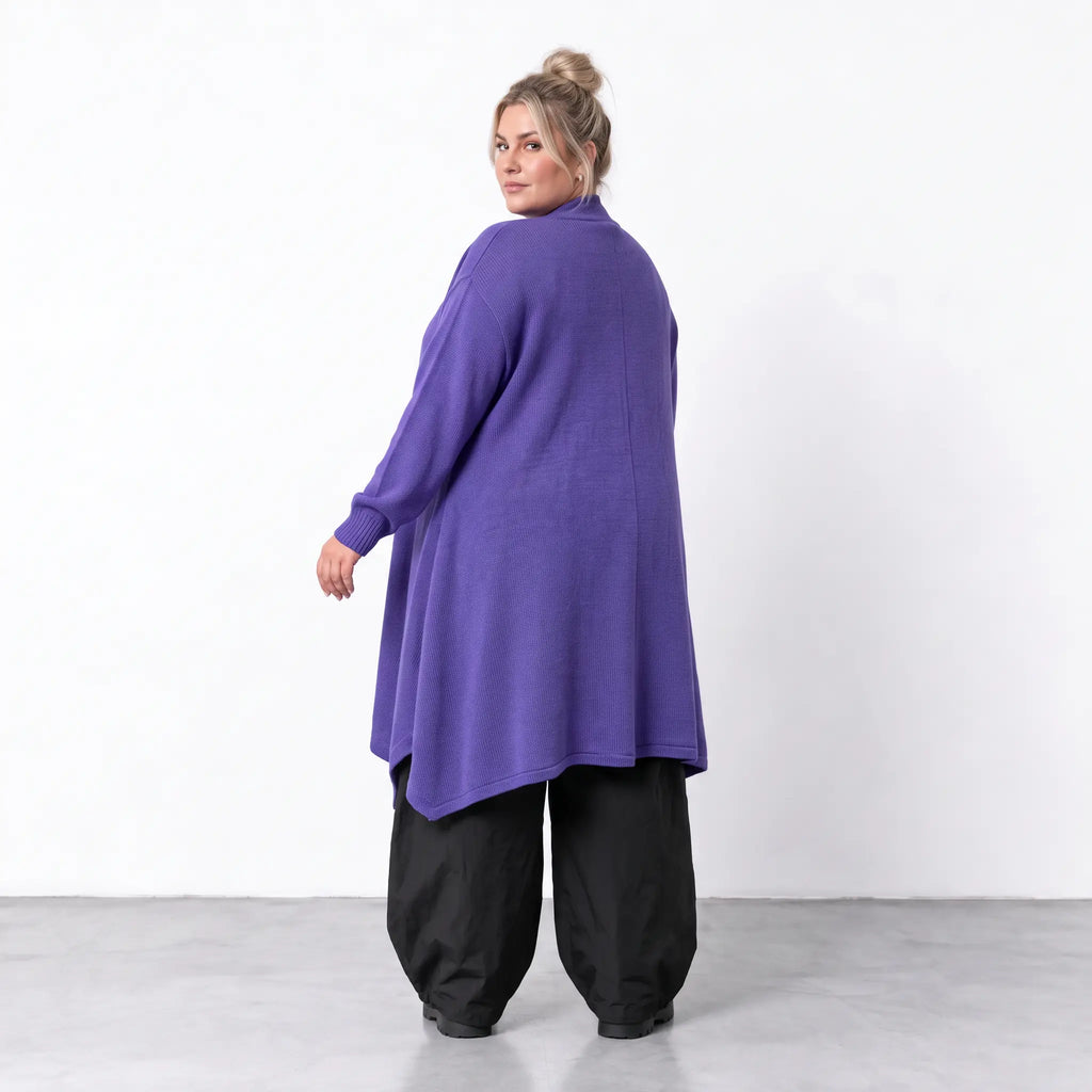 AKH Premium · Cardigan · Warmella · 2636 · Purple