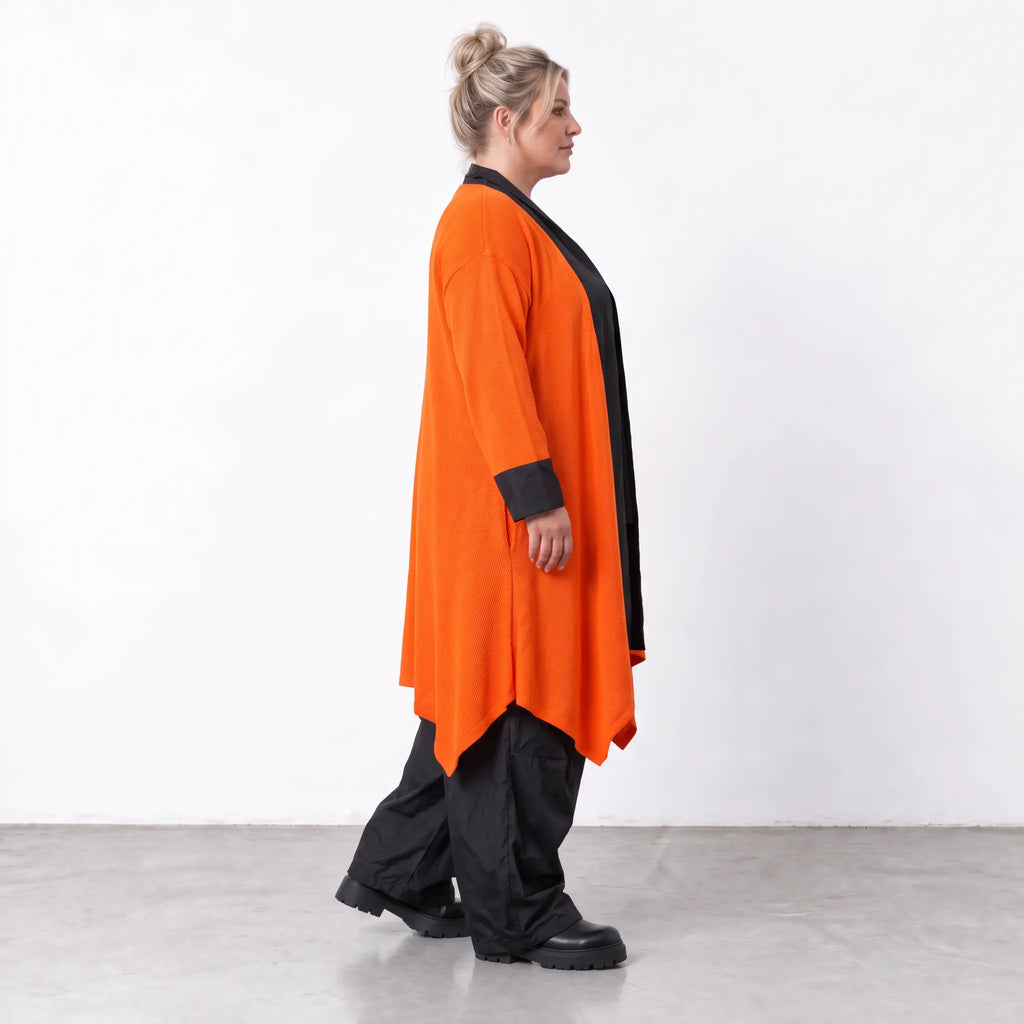 AKH Premium · Cardigan · Warmella · 2637 · Orange