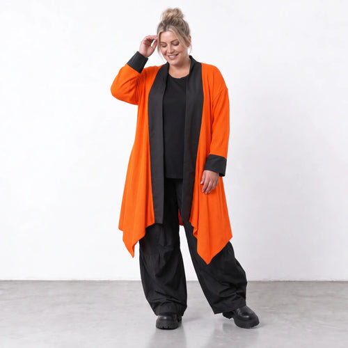 AKH Premium · Cardigan · Warmella · 2637 · Orange