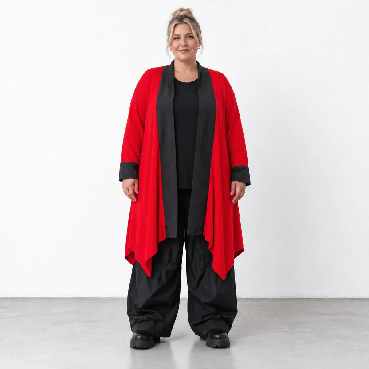 AKH Premium · Cardigan · Warmella · 2637 · CrimsonGlow
