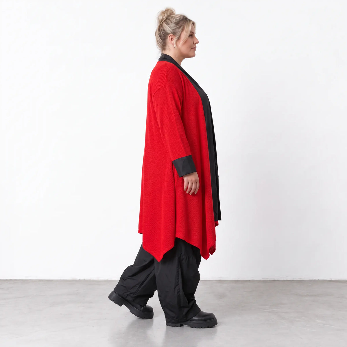 AKH Premium · Cardigan · Warmella · 2637 · CrimsonGlow