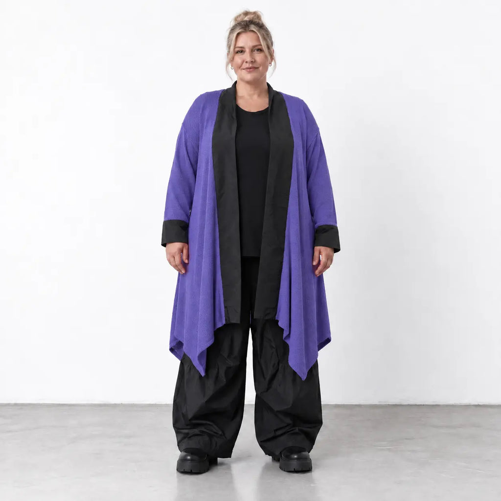 AKH Premium · Cardigan · Warmella · 2637 · Purple