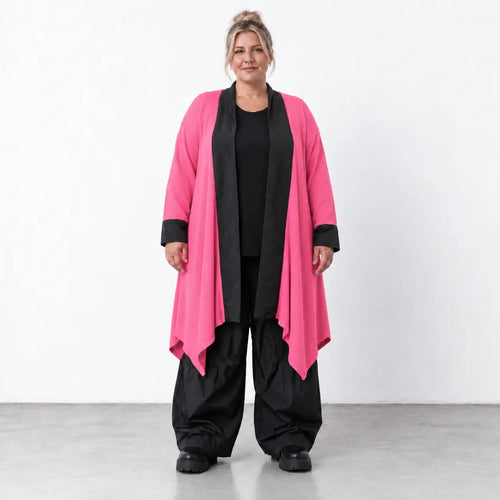AKH Premium · Cardigan · Warmella · 2637 · HotPink