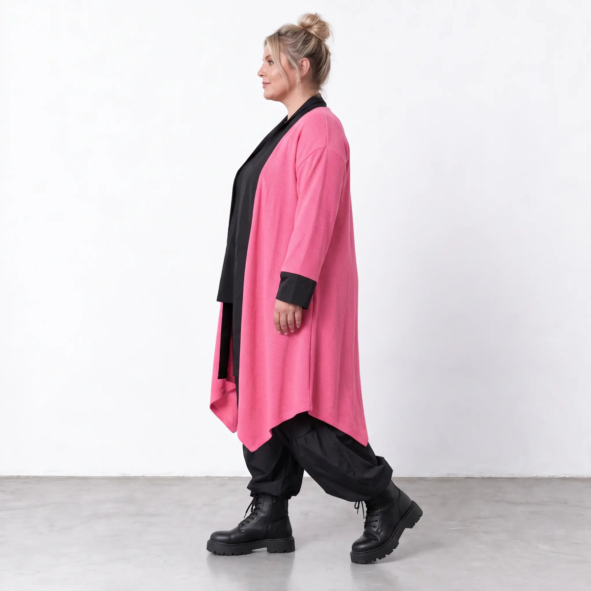AKH Premium · Cardigan · Warmella · 2637 · HotPink