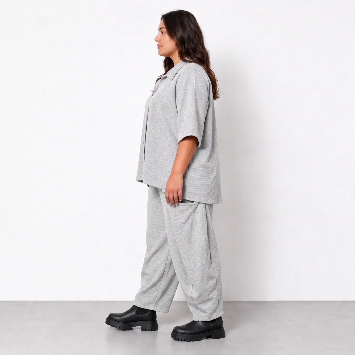 AKH Fashion · Bluse · Rebio · 7092 · AshGrey