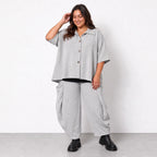 AKH Fashion · Bluse · Rebio · 7092 · AshGrey