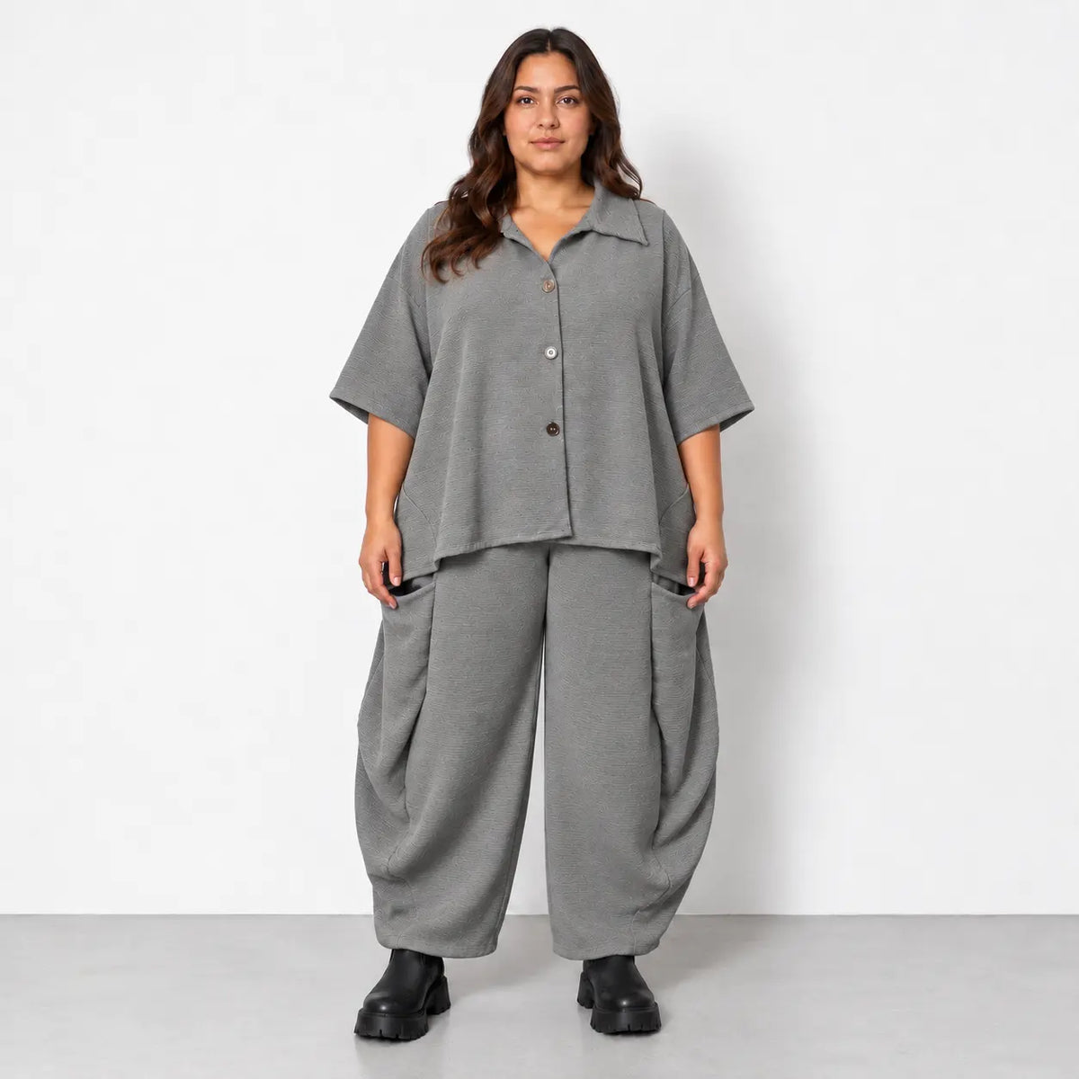 AKH Fashion · Hose · Rebio · 8069 · DarkGrey