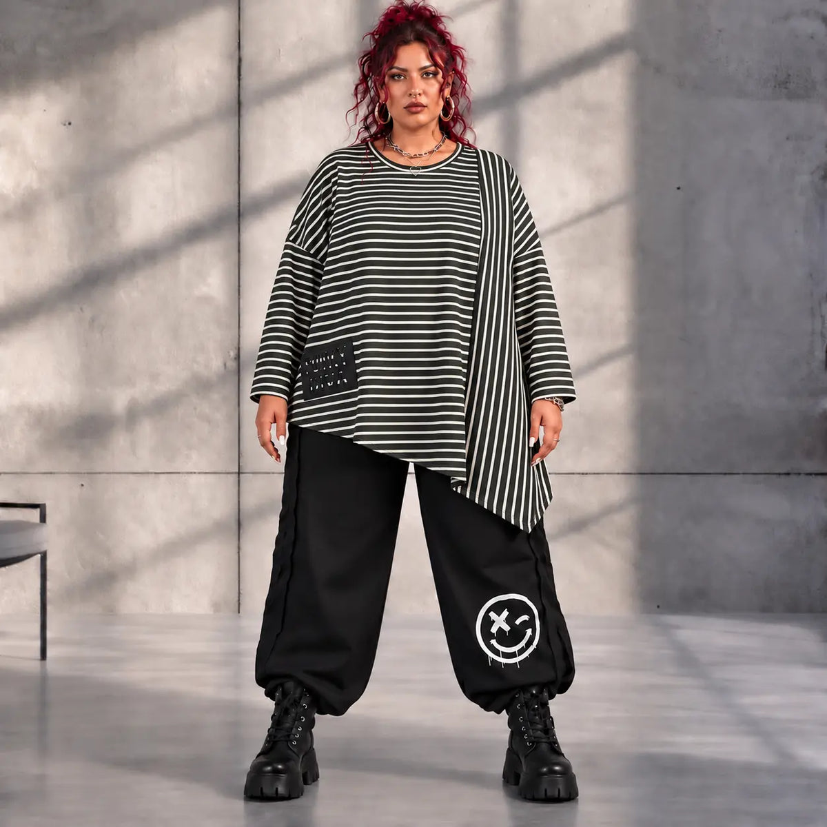Funky Diva · Shirt · VibeDiva · K225D · DuoBlack