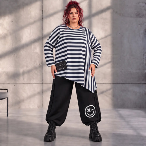 Funky Diva · Shirt · VibeDiva · K225D · DuoNavy