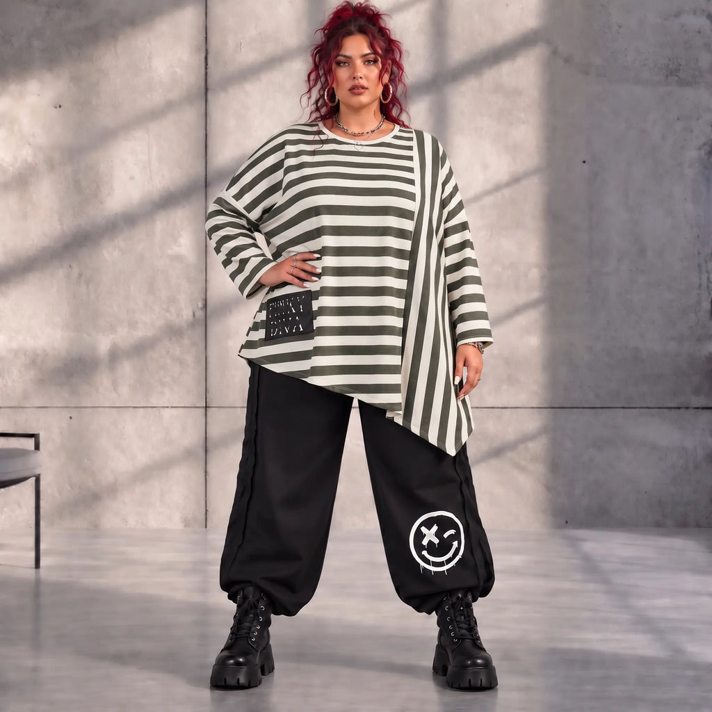 Funky Diva · Shirt · VibeDiva · K225D · DuoGreen