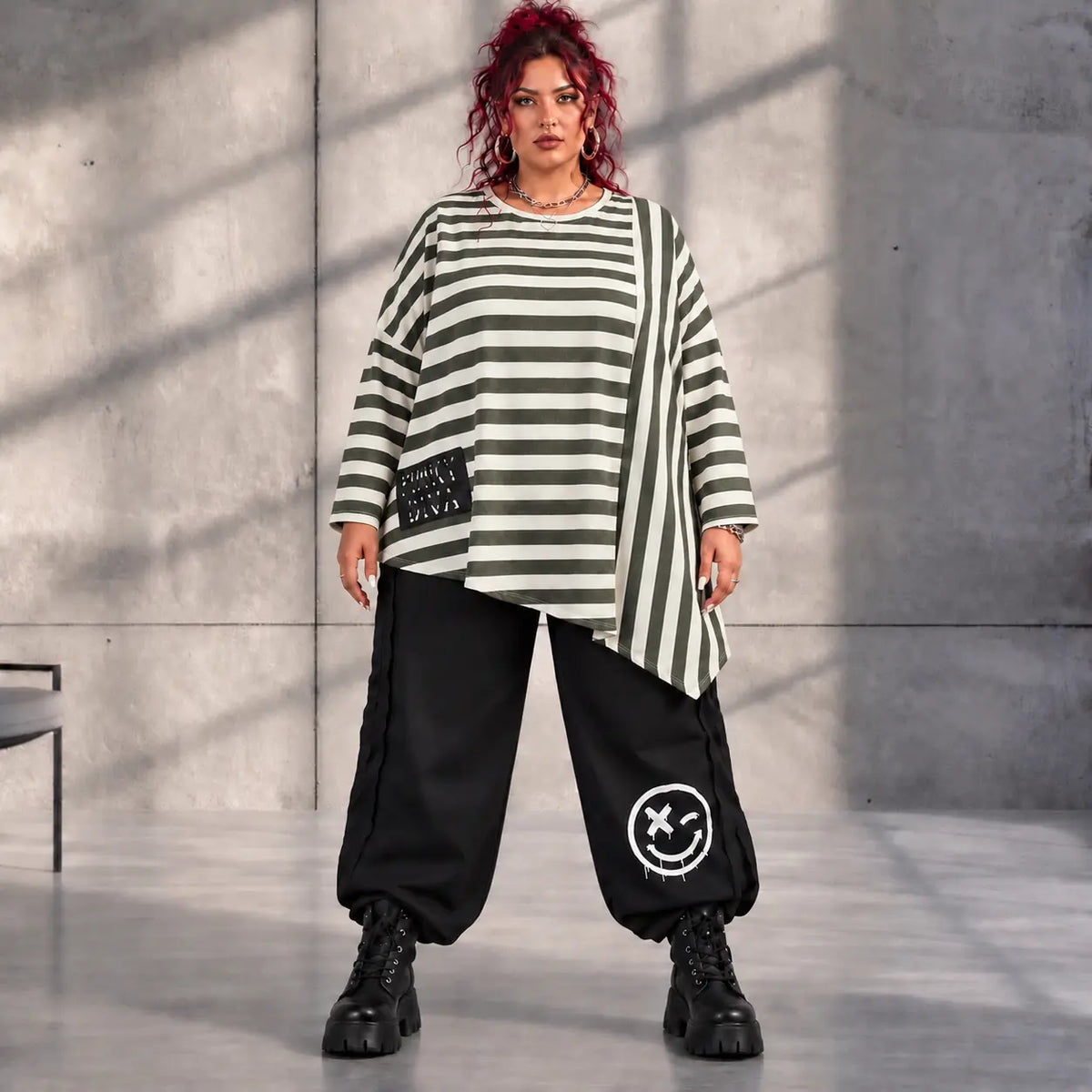 Funky Diva · Shirt · VibeDiva · K225D · DuoGreen