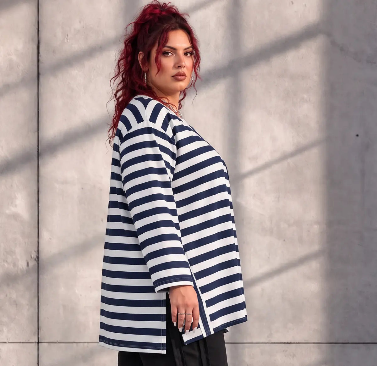 Funky Diva · Shirt · VibeDiva · K335D · DuoNavy
