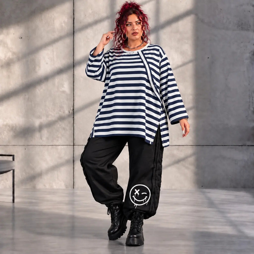 Funky Diva · Shirt · VibeDiva · K335D · DuoNavy