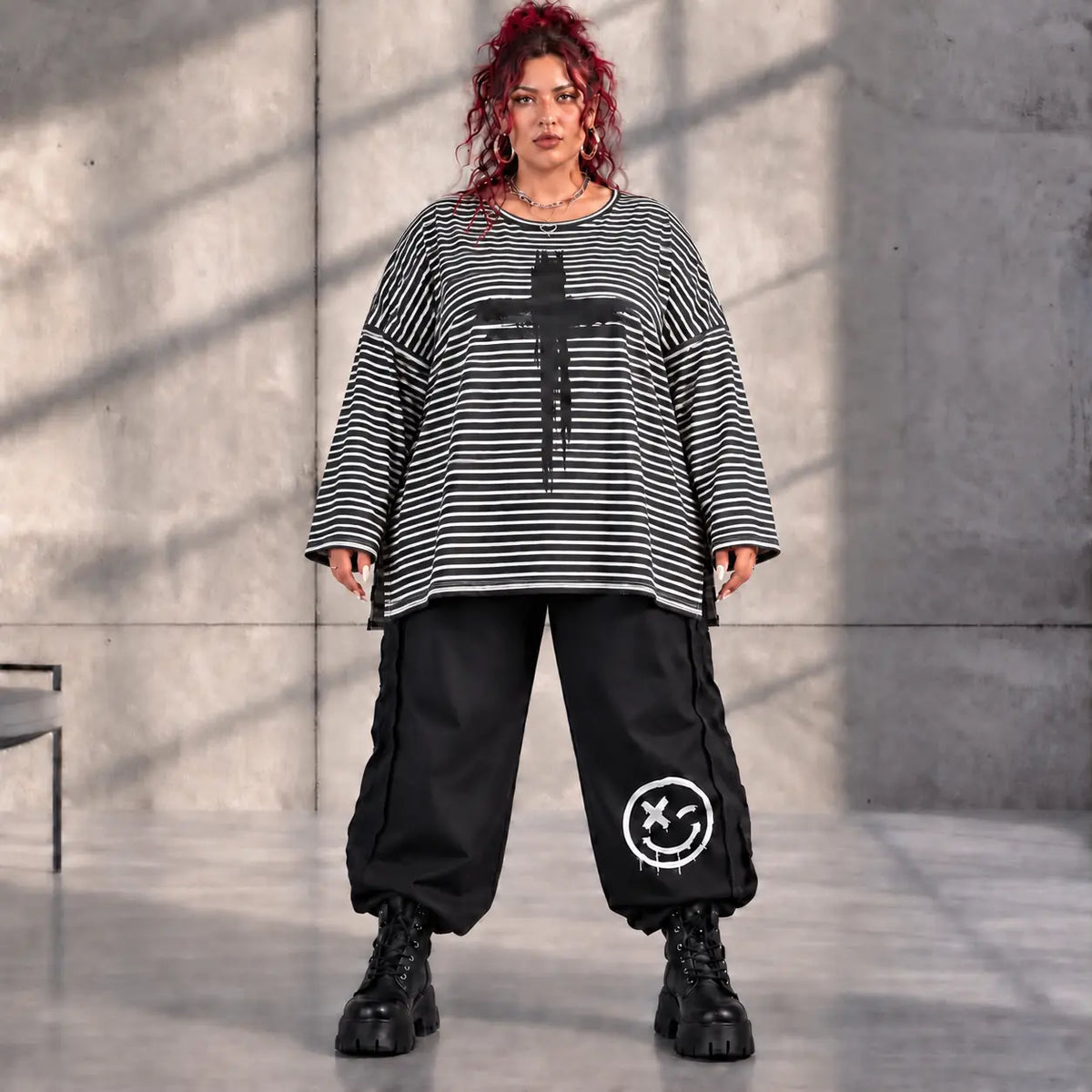 Funky Diva · Shirt · VibeDiva · K446D · DuoBlack