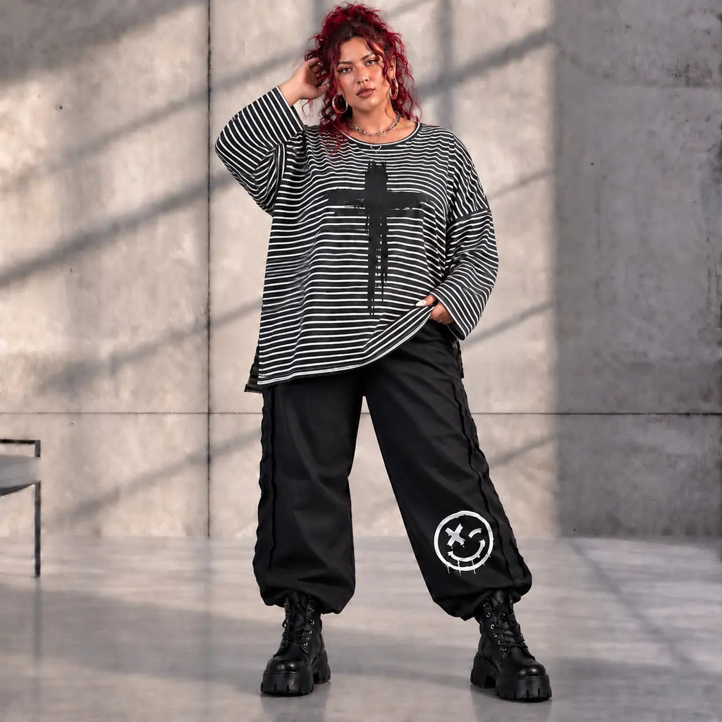 Funky Diva · Shirt · VibeDiva · K446D · DuoBlack