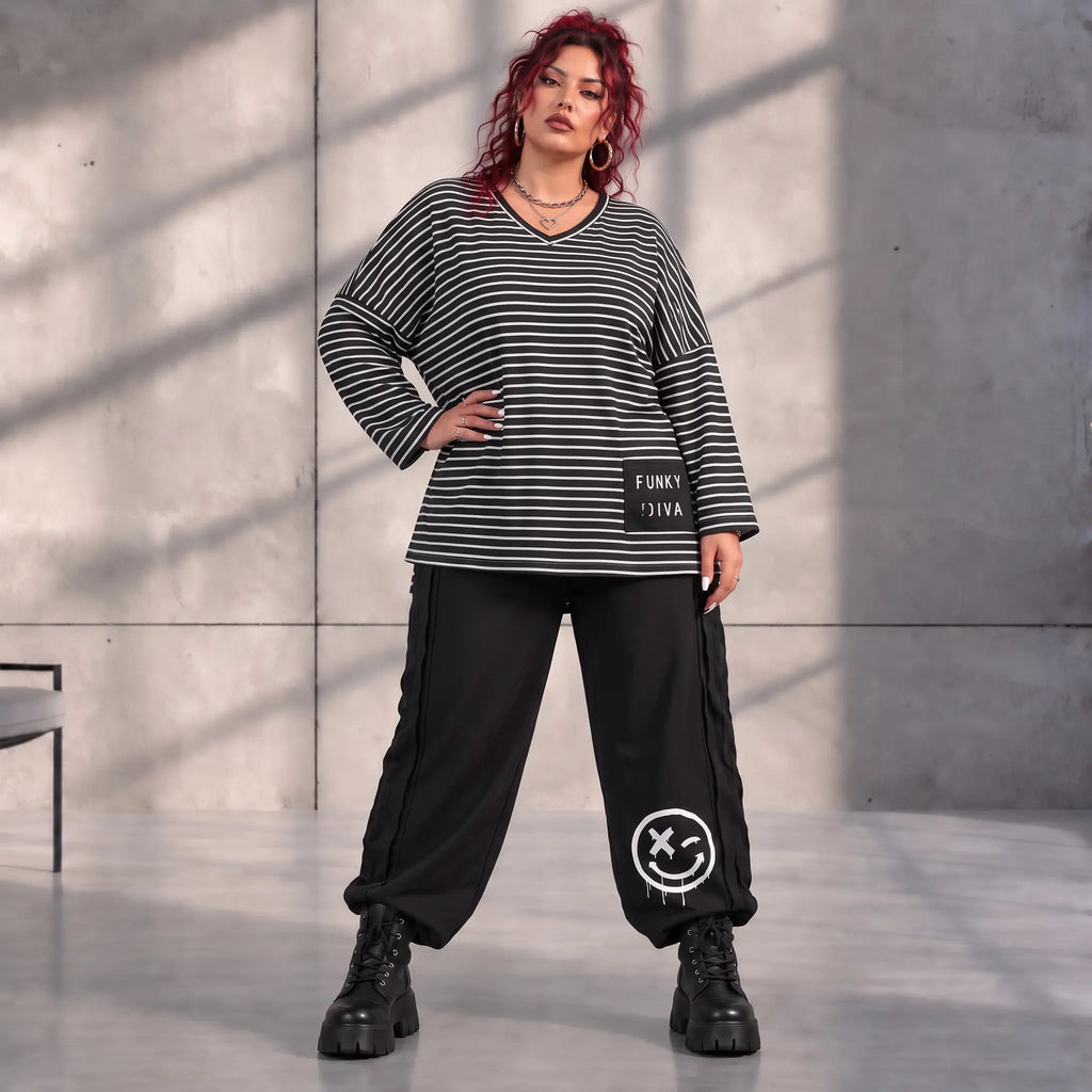 Funky Diva · Shirt · VibeDiva · K666D · DuoBlack