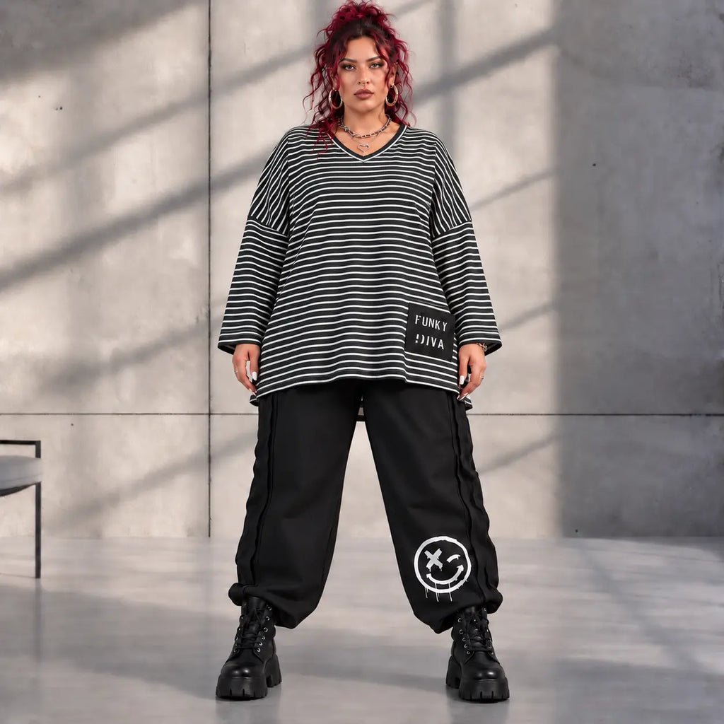 Funky Diva · Shirt · VibeDiva · K666D · DuoBlack
