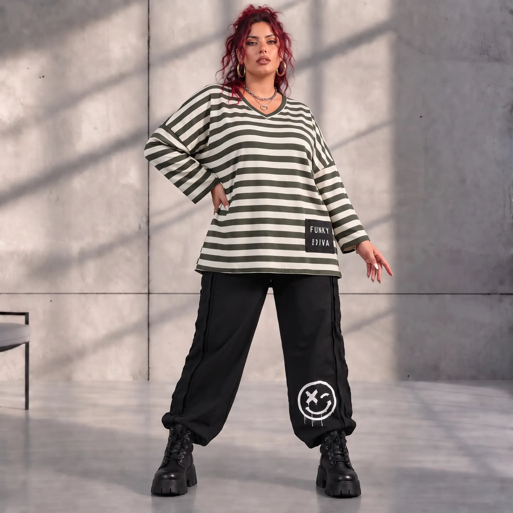 Funky Diva · Shirt · VibeDiva · K666D · DuoGreen