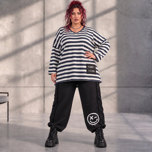 Funky Diva · Shirt · VibeDiva · K666D · DuoNavy