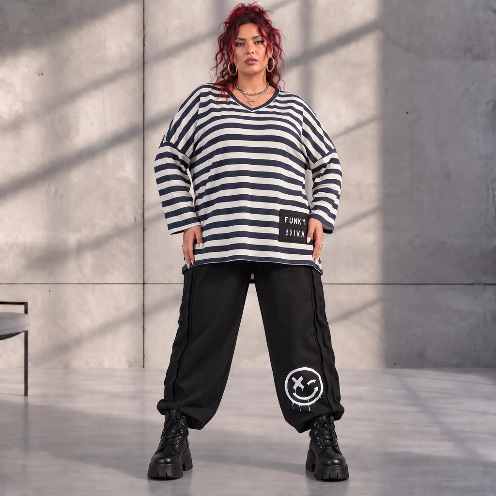 Funky Diva · Shirt · VibeDiva · K666D · DuoNavy