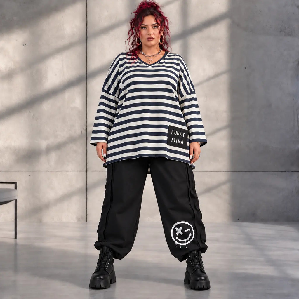 Funky Diva · Shirt · VibeDiva · K666D · DuoNavy