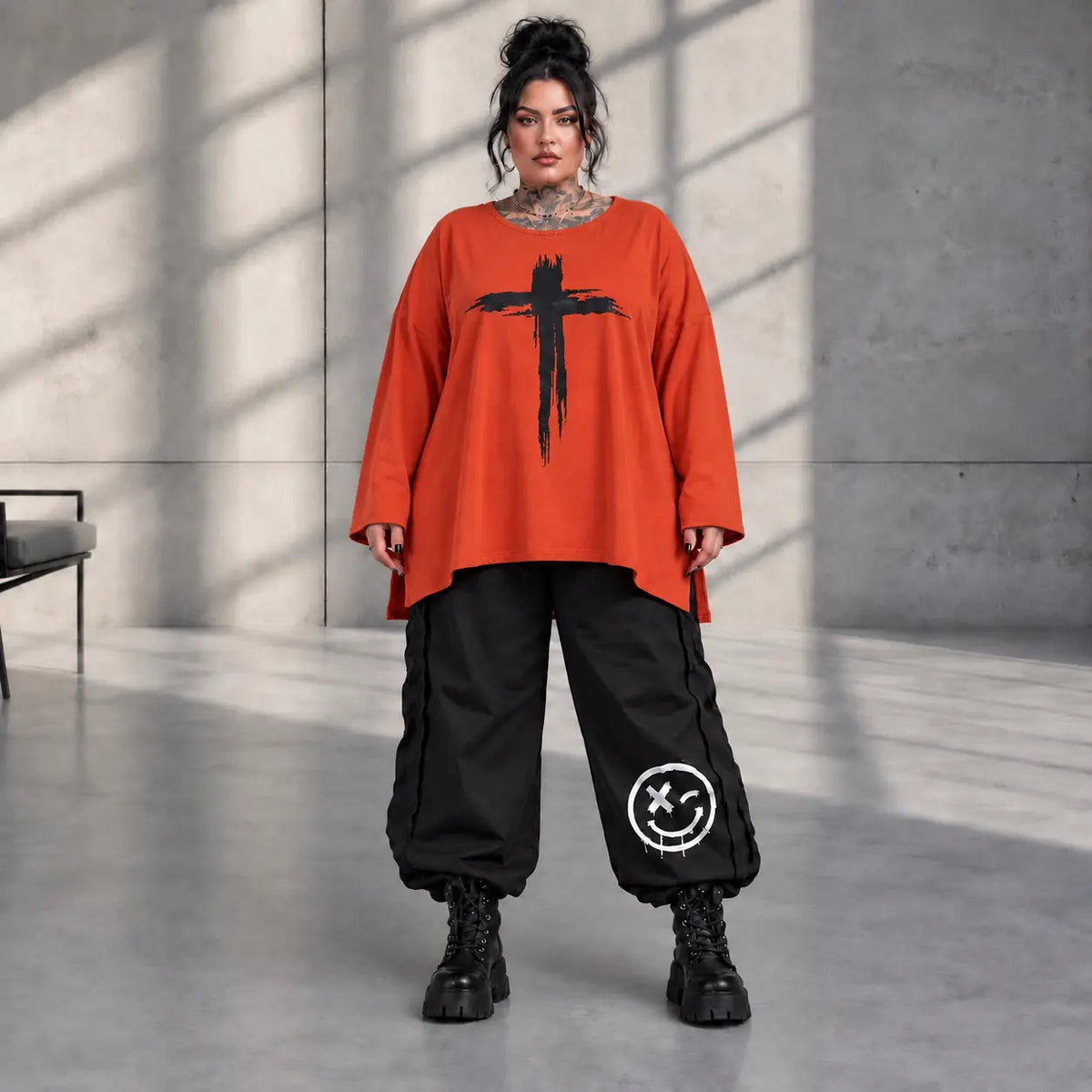 Funky Diva · Shirt · EasyDiva · K446D · Rusty