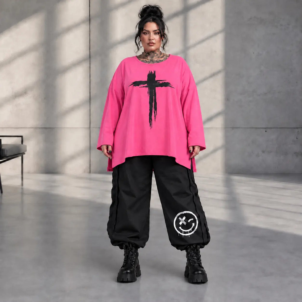 Funky Diva · Shirt · EasyDiva · K446D · Fuchsia