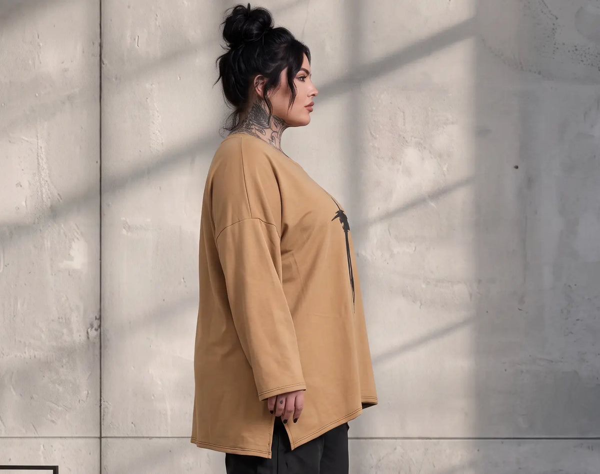 Funky Diva · Shirt · EasyDiva · K446D · Biscuit