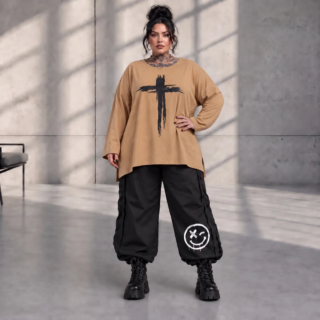 Funky Diva · Shirt · EasyDiva · K446D · Biscuit