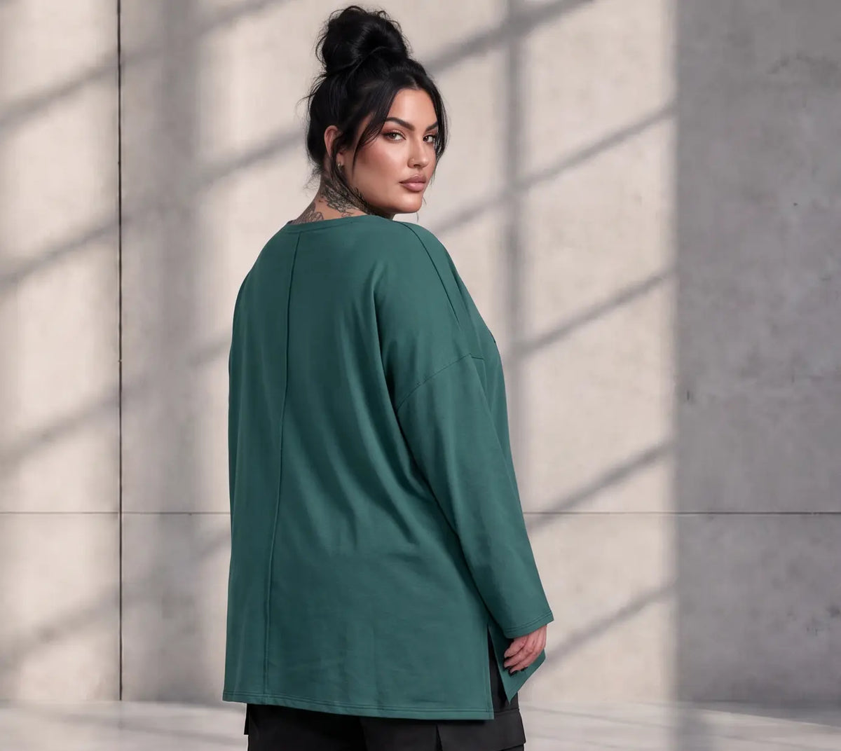 Funky Diva · Shirt · EasyDiva · K446D · TannenGreen