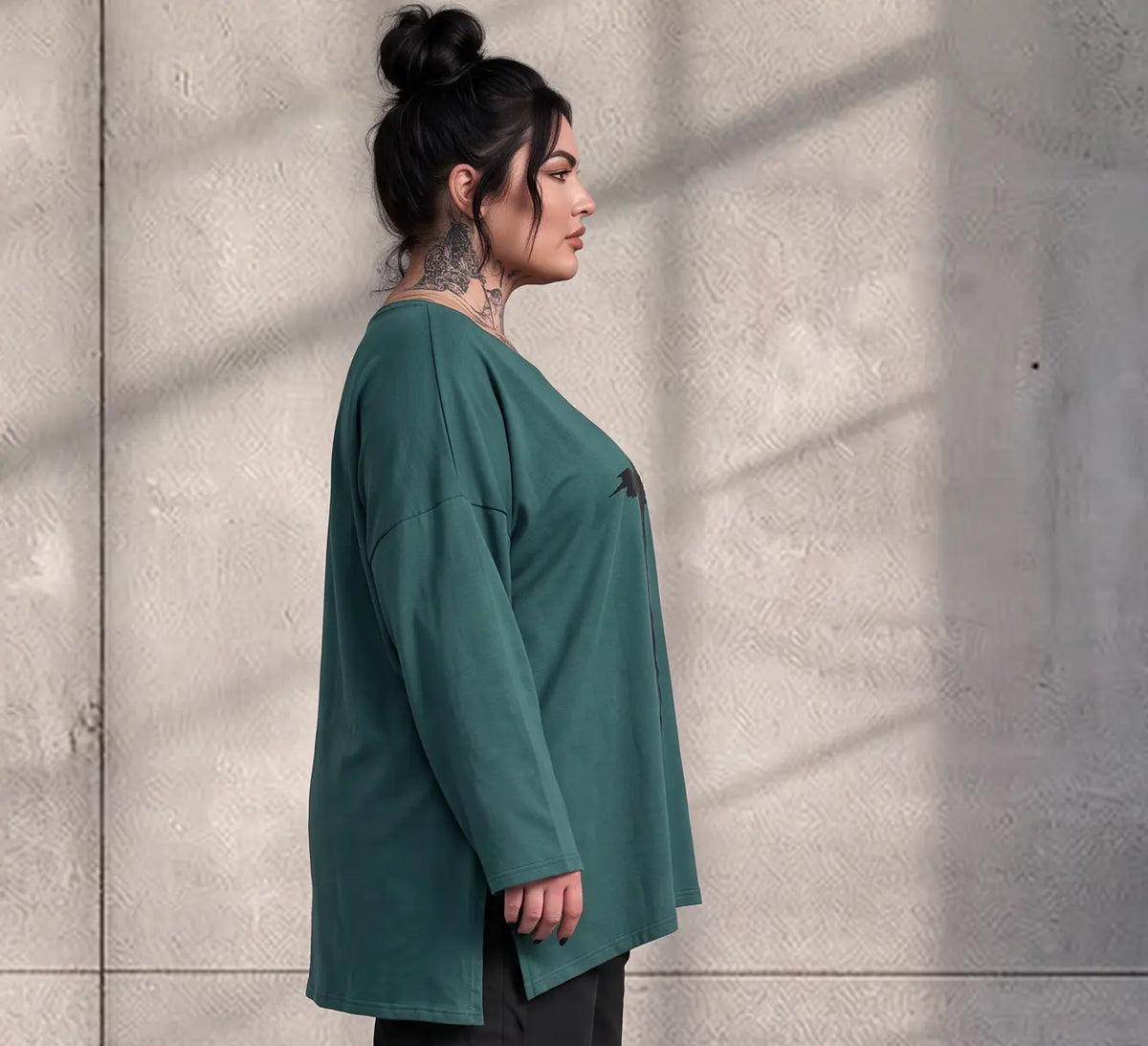Funky Diva · Shirt · EasyDiva · K446D · TannenGreen