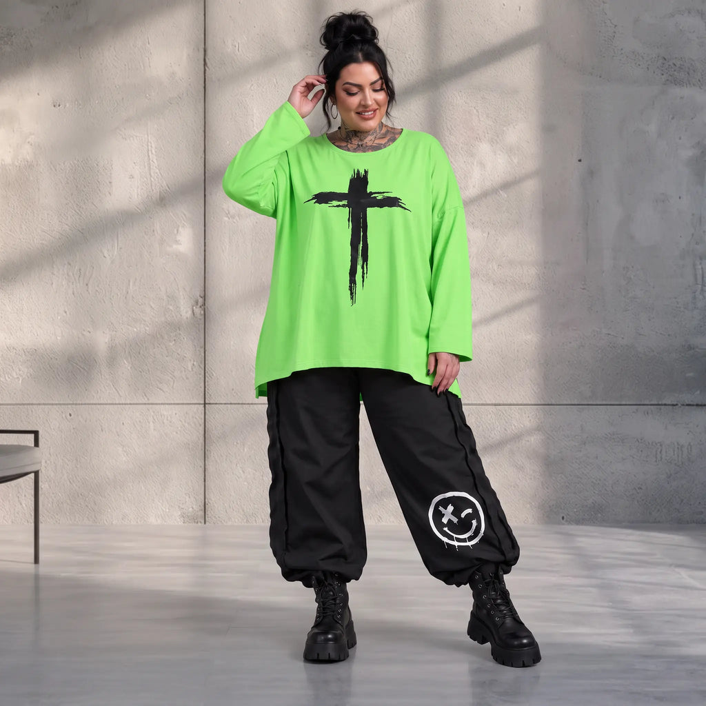 Funky Diva · Shirt · EasyDiva · K446D · MossFrost