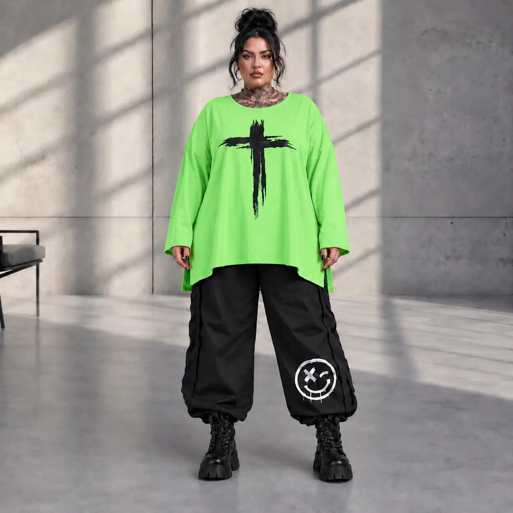 Funky Diva · Shirt · EasyDiva · K446D · MossFrost