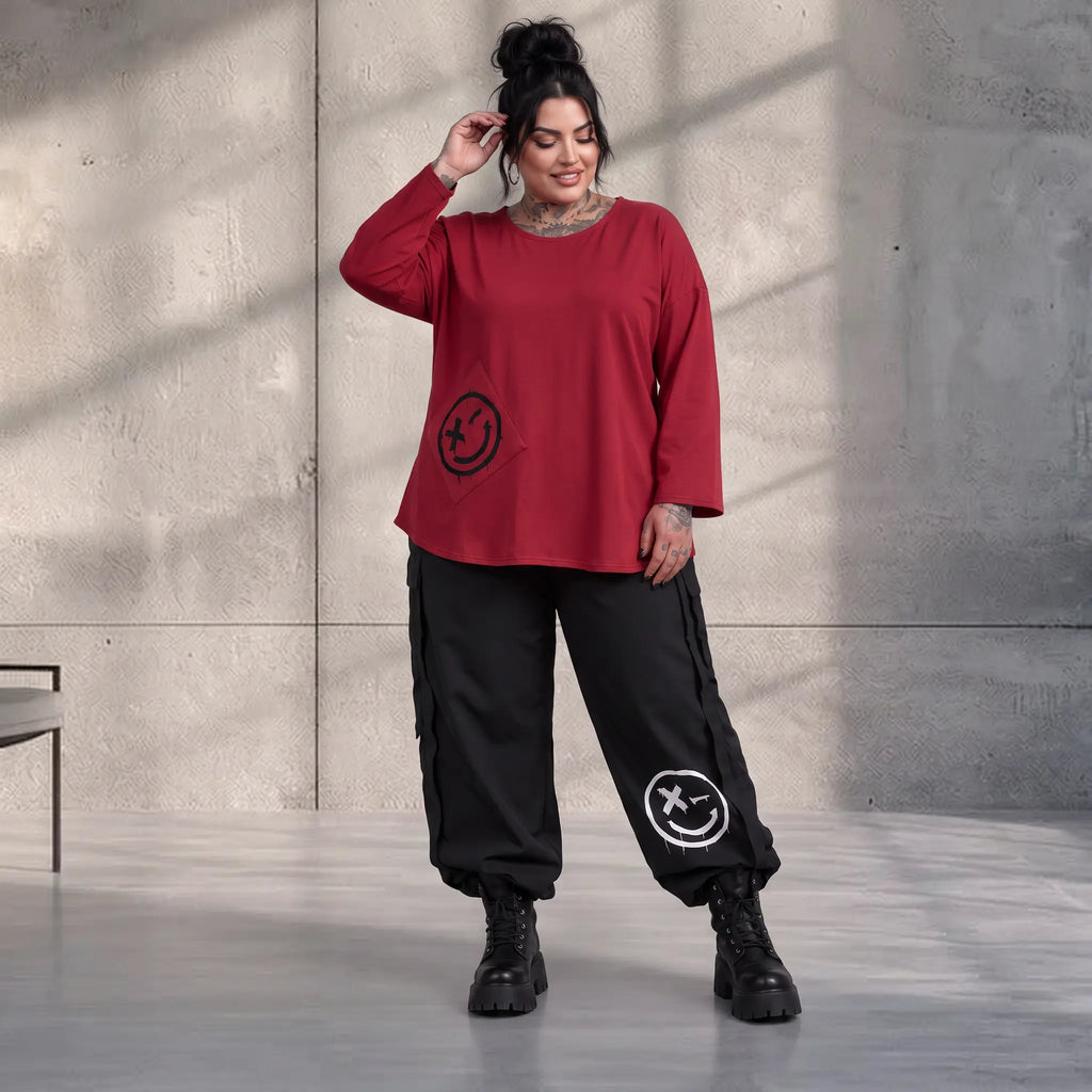 Funky Diva · Shirt · EasyDiva · K556D · Wine