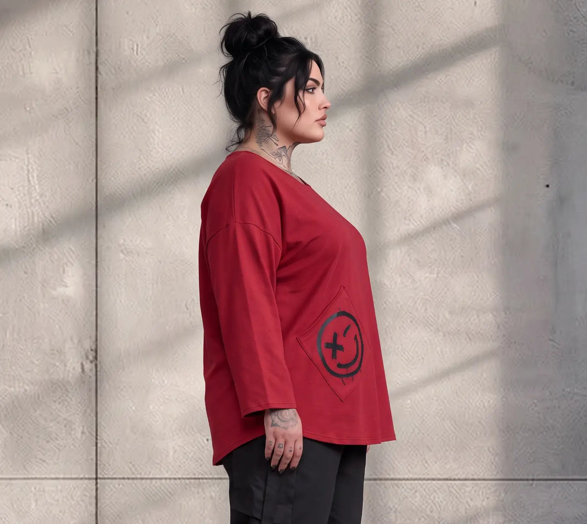 Funky Diva · Shirt · EasyDiva · K556D · Wine