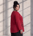 Funky Diva · Shirt · EasyDiva · K556D · Wine