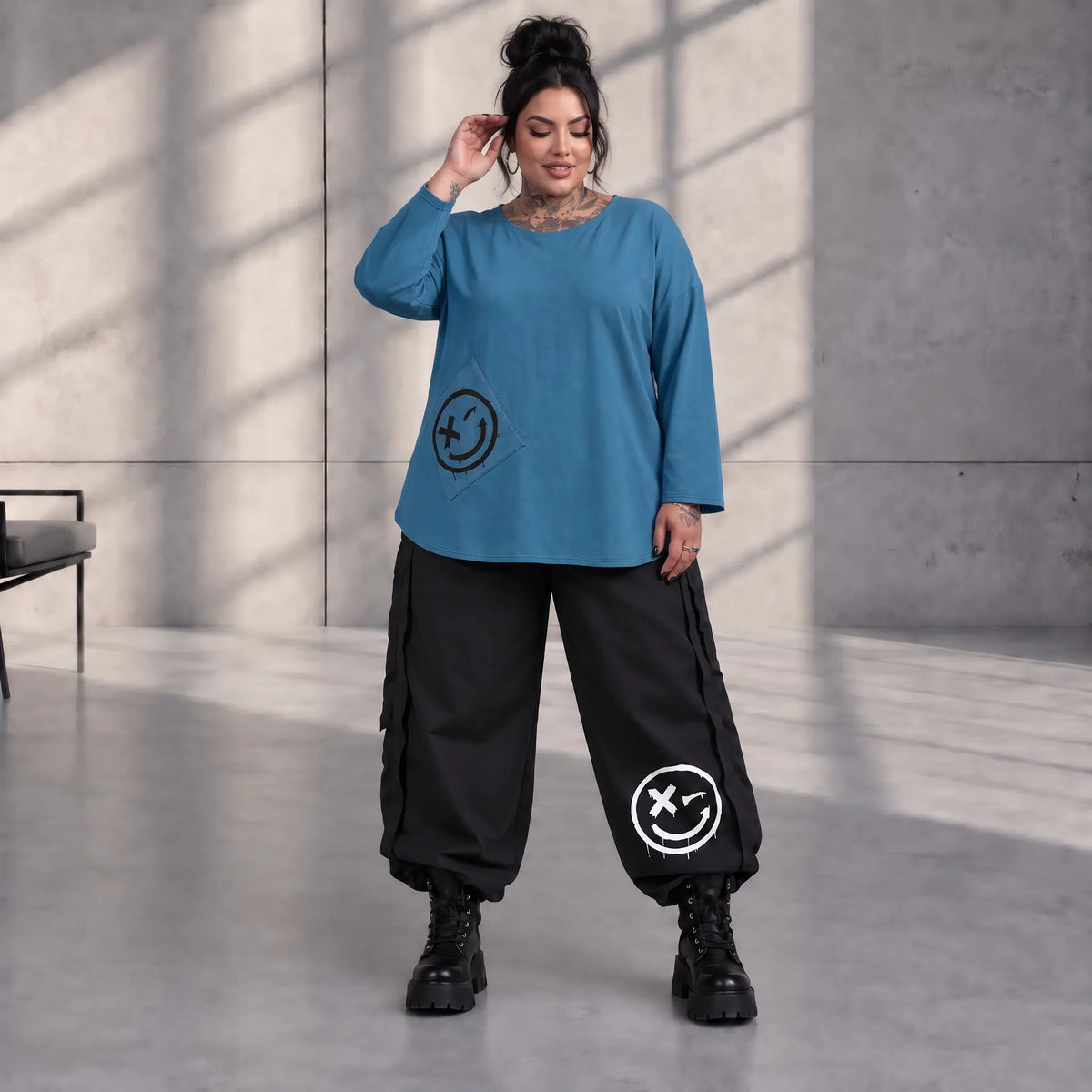 Funky Diva · Shirt · EasyDiva · K556D · AzureFrost