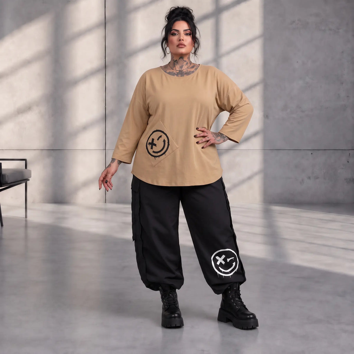 Funky Diva · Shirt · EasyDiva · K556D · Biscuit