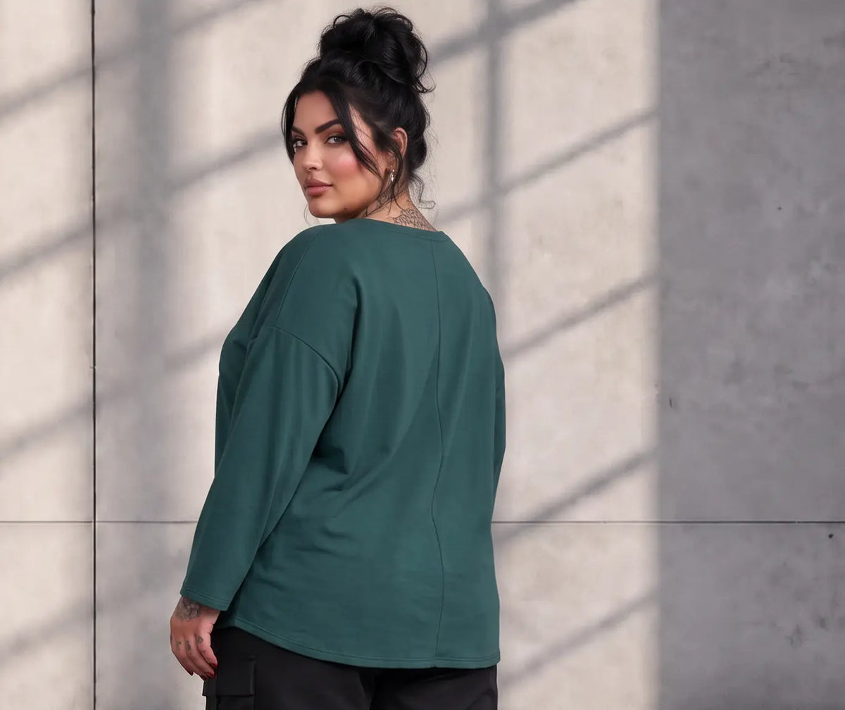 Funky Diva · Shirt · EasyDiva · K556D · TannenGreen